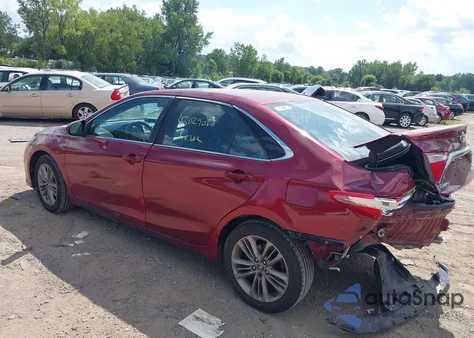 2016 Toyota Camry Se из США, поврежденный, VIN 4T1BF1FK5GU518335